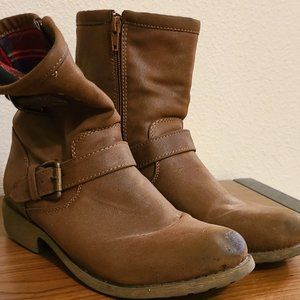 Brown Leather Boots